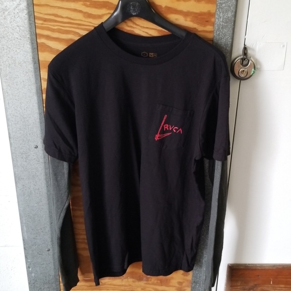 RVCA "ANP" WITH BUILT IN THERMAL LONG SLEEVE - Picture 4 of 10
